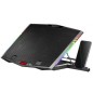 Soporte Refrigerante Mars Gaming MNBC5 para Portátiles hasta 17-3"- Iluminación LED