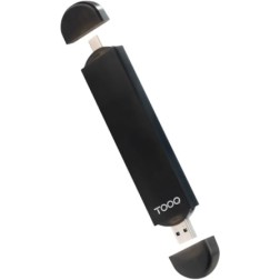 Caja Externa para Disco SSD M-2 NVMe TooQ TQE-2240B- USB 3-0- USB Tipo-C 3-2 Gen2