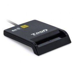 Lector de DNI TooQ TQR-210B- USB 2-0- Negro