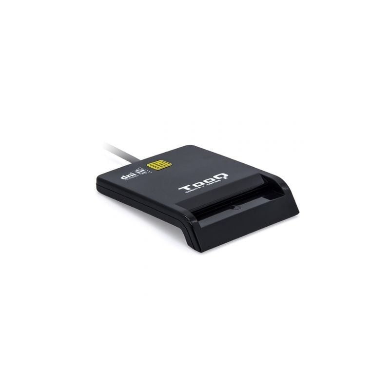 LECTOR TARJETAS EXTERNO TARJETAS INTELIGENTES Y DNIe TOOQ TQR-210B NEGRO LECTOR TARJETAS EXTERNO TARJETAS INTELIGENTES Y DNIe TOOQ TQR-210B NEGRO