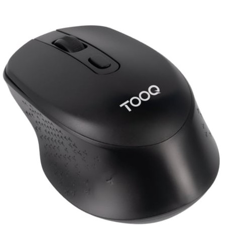 Ratón Inalámbrico TooQ TQMW-1101-B- Hasta 1600 DPI