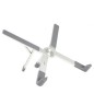 TooQ Soporte elevador plegable de aluminio para portátiles, Plata