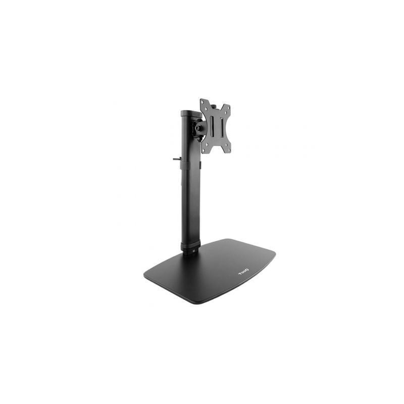 SOPORTE MESA TOOQ DB1127TN-B 17-27" GIRATORIO INCLINABLE NEGRO