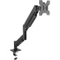 TooQ Soporte de mesa para pantallas de 13”-34”, Negro