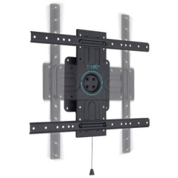 Soporte de Pared Giratorio- Inclinable- Nivelable TooQ LP3780F-R para TV de 37-80"- hasta 50kg