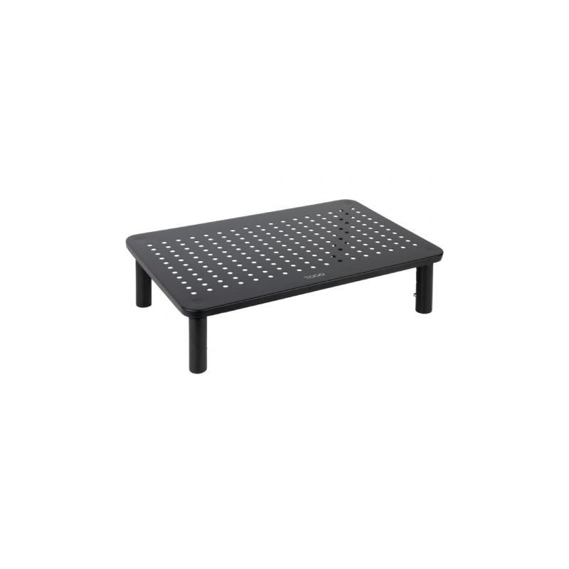SOPORTE ELEVADOR PARA MONITORES NEGRO
