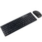 TooQ Teclado + Ratón slim inalámbricos, Negro