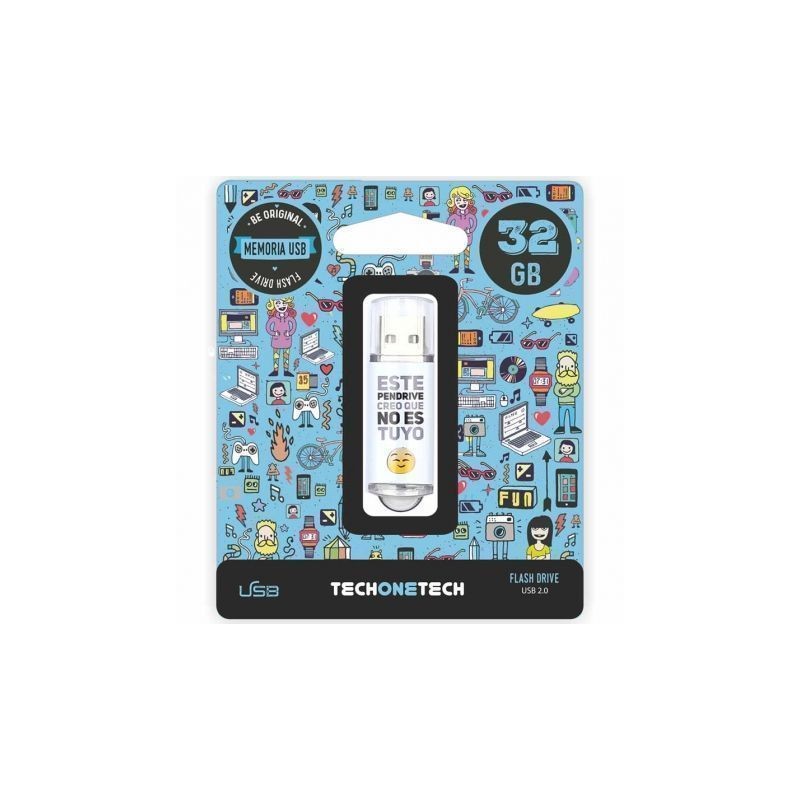 MEMORIA USB 32GB TECHONE NO ES TUYO