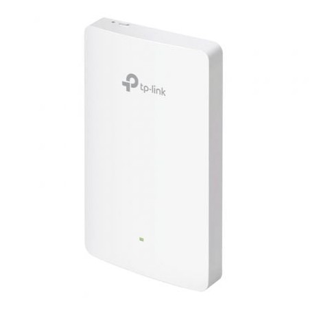 Punto de Acceso Inalámbrico TP-Link Omada EAP615-WALL- WiFi 6- PoE- 1800Mbps- 2-4GHz 5GHz- Antenas de 4dBi- WiFi 802-11 ax-ac-a-