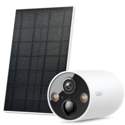 Cámara de Videovigilancia TP-Link Tapo C425 KIT- Visión Nocturna- Control desde APP- Incluye Panel Solar