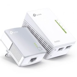 Adaptador Powerline TP-Link TL-WPA4221 KIT 600Mbps- Alcance 300m- Pack de 2