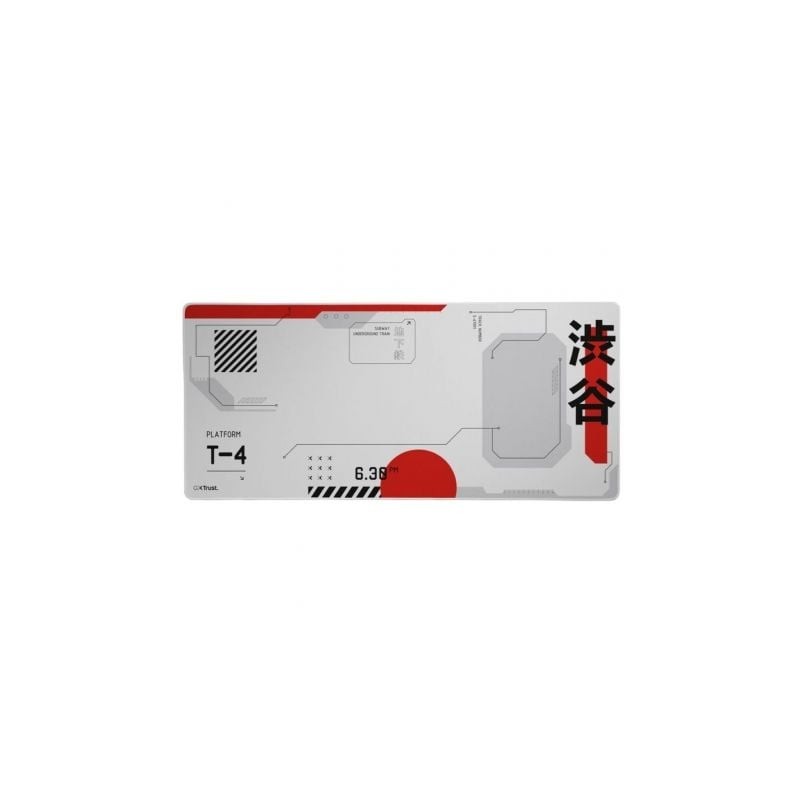 Alfombrilla Trust Gaming GXT 759 XXL- 900 x 400 x 3mm- Blanca