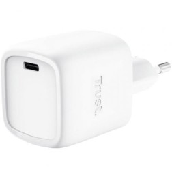Cargador de Pared GaN Trust Maxo 30W- 1xUSB Tipo-C- 30W