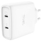 Cargador de Pared GaN Trust Maxo 65W 25526- 2xUSB Tipo-C- Incluye Cable USB Tipo-C- 65W