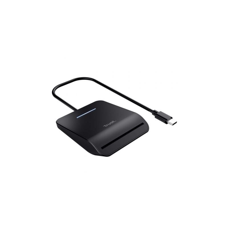Lector de DNI Trust Primo 26061- USB Tipo-C- Negro