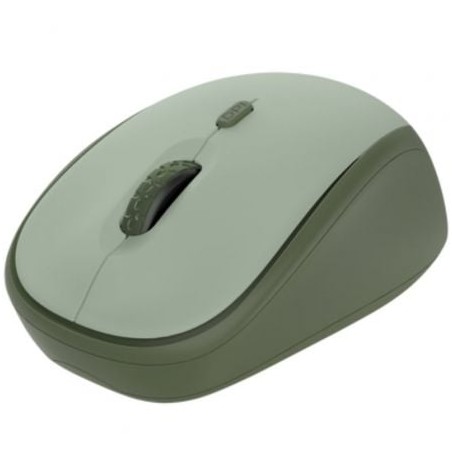 Ratón Mini Inalámbrico Trust Yvi+ Silent- Hasta 1600 DPI- Verde