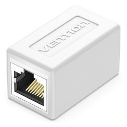 Adaptador Conector RJ45 IPVW0 Cat-6 FTP- RJ45 Hembra - RJ45 Hembra- Blanco