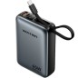 Powerbank 20000mAh Vention FHGH0- 45W- Gris- Incluye Cable USB Tipo-C