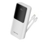 Powerbank 20000mAh Vention FHPW0- 22-5W- Blanca- Incluye Cable USB Tipo-C y Lightning