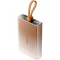 Powerbank 10000mAh Vention FHZJ0- 22-5W- Oro- Incluye Cable USB Tipo-C y Lightning