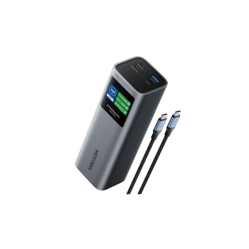 Powerbank 27000mAh Vention FKEH0- 140W- Gris