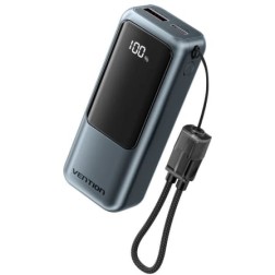 Powerbank 10000mAh Vention FKOH0- 22-5W- Gris