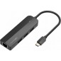Hub USB Tipo-C Vention TGOBB- 3xUSB- 1xRJ45- 1x Micro B PD