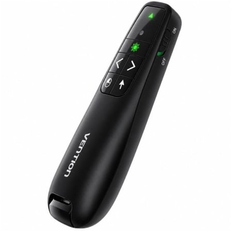 Presentador Inalámbrico Vention KQPB0-GL- 2-4GHz- Negro