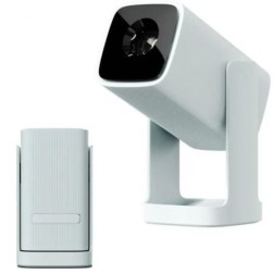 Proyector Portátil Wanbo Cube 1- 350 Lúmenes- HD- WiFi- Azul Cielo