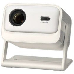 Proyector Portátil Wanbo Vali 1 Pro- 900 Lúmenes- Full HD- HDMI- Bluetooth- WiFi- Beige