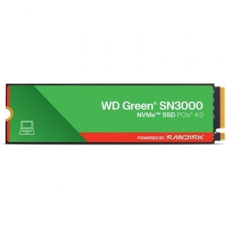 Disco SSD SanDisk WD Green SN3000 500GB- M-2 2280 PCIe Gen4