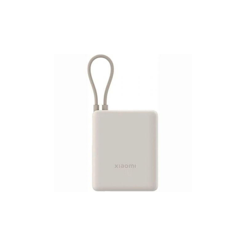 POWERBANK XIAOMI 33W 10000MAH CABLE INTEGRADO TAN