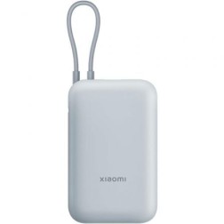 Powerbank 10000mAh Xiaomi Power Bank Integrated Cable- 22-5W- Azul- Incluye Cable USB Tipo-C