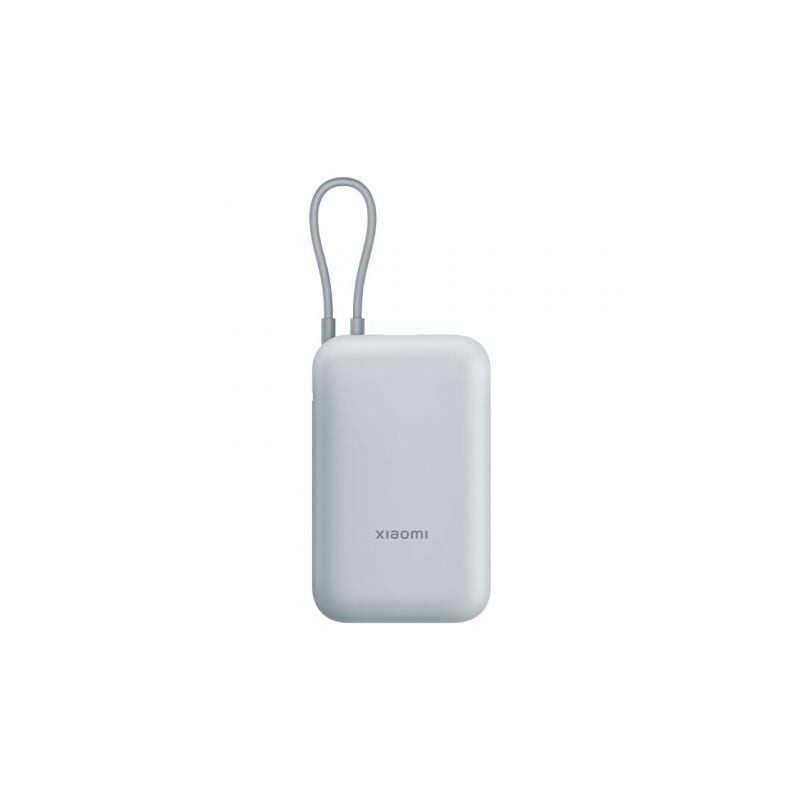 Powerbank 10000mAh Xiaomi Power Bank Integrated Cable- 22-5W- Azul- Incluye Cable USB Tipo-C