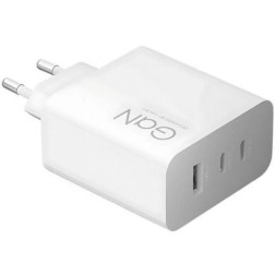 Cargador de Pared GaN Xiaomi 90W HyperCharge Power Adapter 2xUSB Tipo-C- 1xUSB- 90W