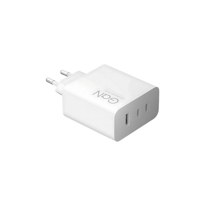 Cargador de Pared GaN Xiaomi 90W HyperCharge Power Adapter 2xUSB Tipo-C- 1xUSB- 90W