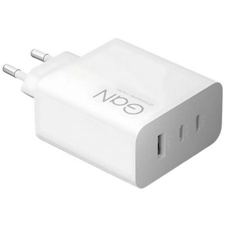Cargador de Pared GaN Xiaomi 90W HyperCharge Power Adapter 2xUSB Tipo-C- 1xUSB- 90W
