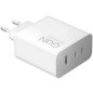 Cargador de Pared GaN Xiaomi 90W HyperCharge Power Adapter 2xUSB Tipo-C- 1xUSB- 90W