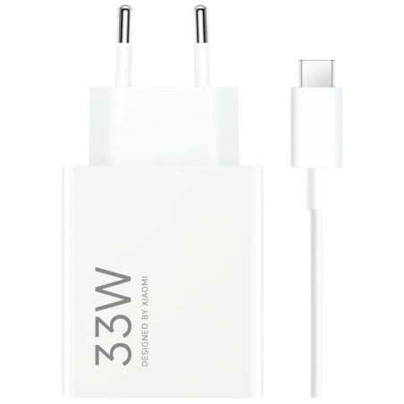 Cargador de Pared Xiaomi 33W Charging Combo USB Type-A- 1xUSB + Cable USB Tipo-C- 33W