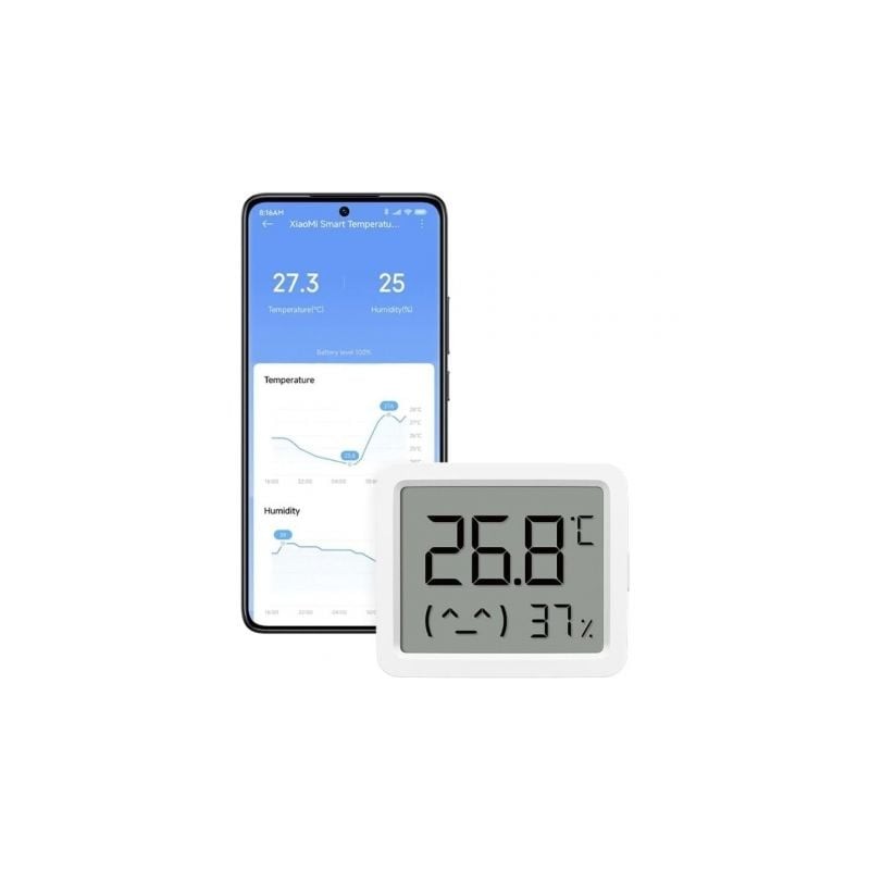 Monitor de Temperatura y Humedad Xiaomi Xiaomi Smart Temperature and Humidity Monitor 3 Mini