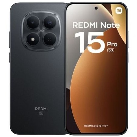 Smartphone Xiaomi Redmi Note 15 Pro 8GB- 256GB- 6-83"- 5G- Negro