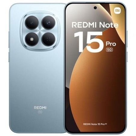 Smartphone Xiaomi Redmi Note 15 Pro 8GB- 256GB- 6-83"- 5G- Azul Glacial