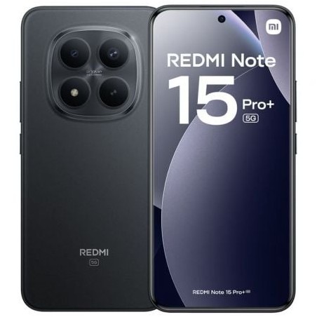 Smartphone Xiaomi Redmi Note 15 Pro Plus 8GB- 256GB- 6-83"- 5G- Negro