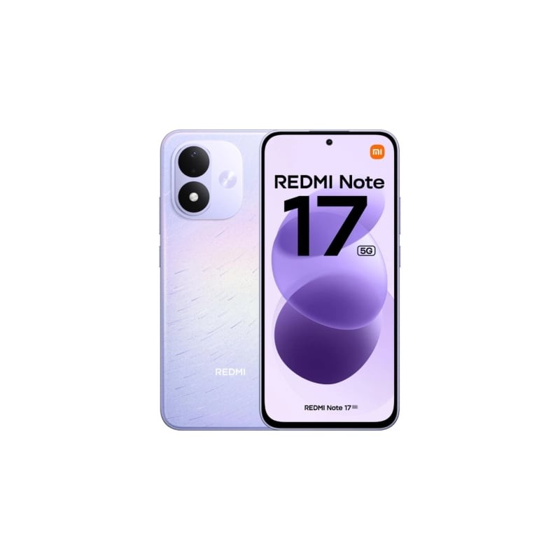 Smartphone Xiaomi Redmi Note 17 6GB- 256GB- 6-99"- 5G- Púrpura