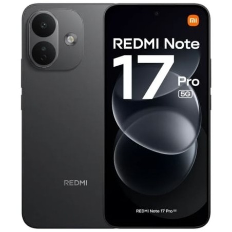 Smartphone Xiaomi Redmi Note 17 Pro 8GB- 512GB- 6-83"- 5G- Negro