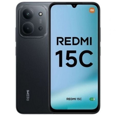 Smartphone Xiaomi Redmi 15C 4GB- 256GB- 6-9"- Negro