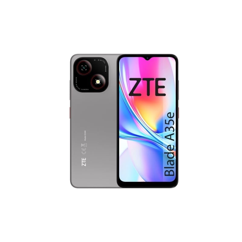 Smartphone ZTE Blade A35E 2GB- 64GB- 6-52"- Gris Oscuro