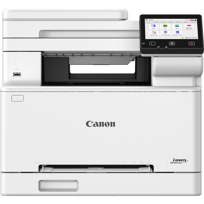 Multifunción Láser Color Canon i-SENSYS MF664CDW WiFi- Dúplex- Blanca
