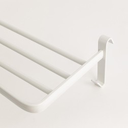 Yoevu repisa blanca con ganchos compatible