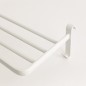 Yoevu repisa blanca con ganchos compatible